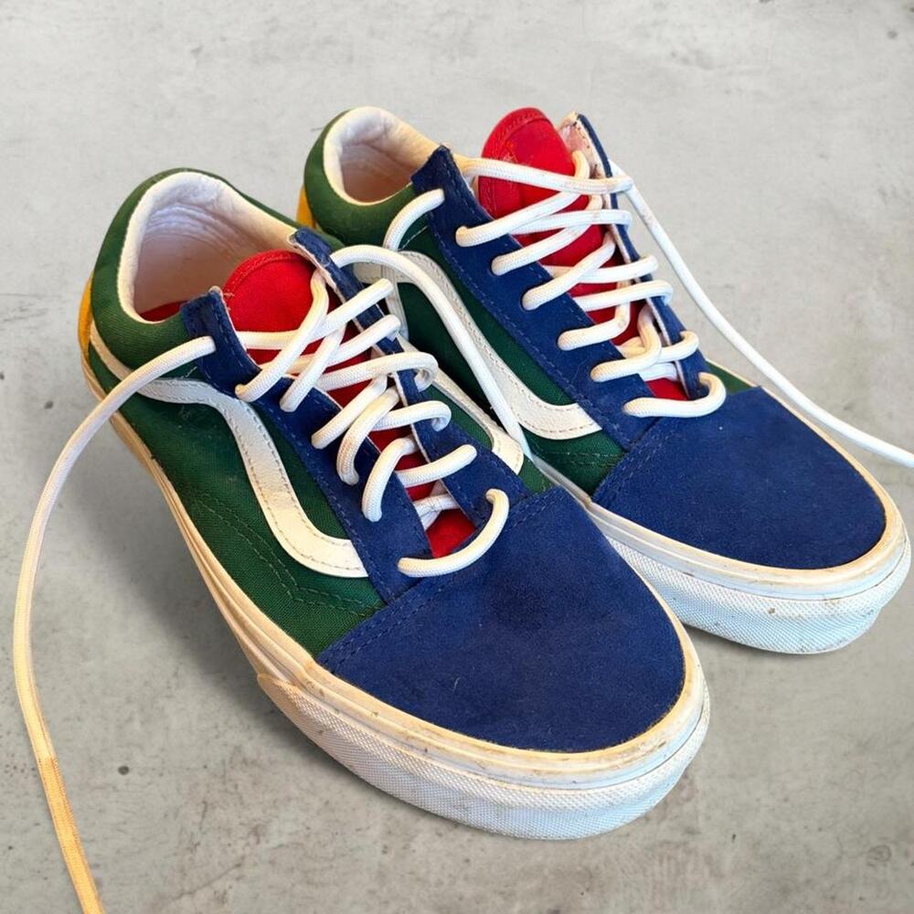 Vans old skool multi color block